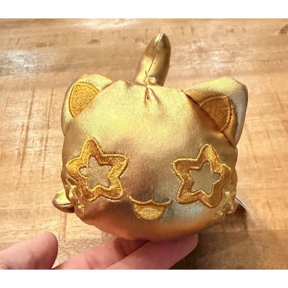 Aphmau MeeMeows Gold Shooting Star Plush Cat